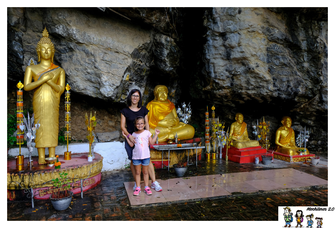 luang prabang Wat Tham Phu Si