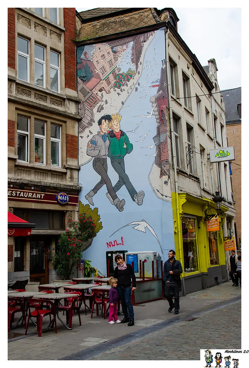 murales comic bruselas