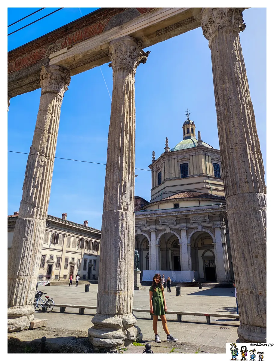 columnas san lorenzo milan