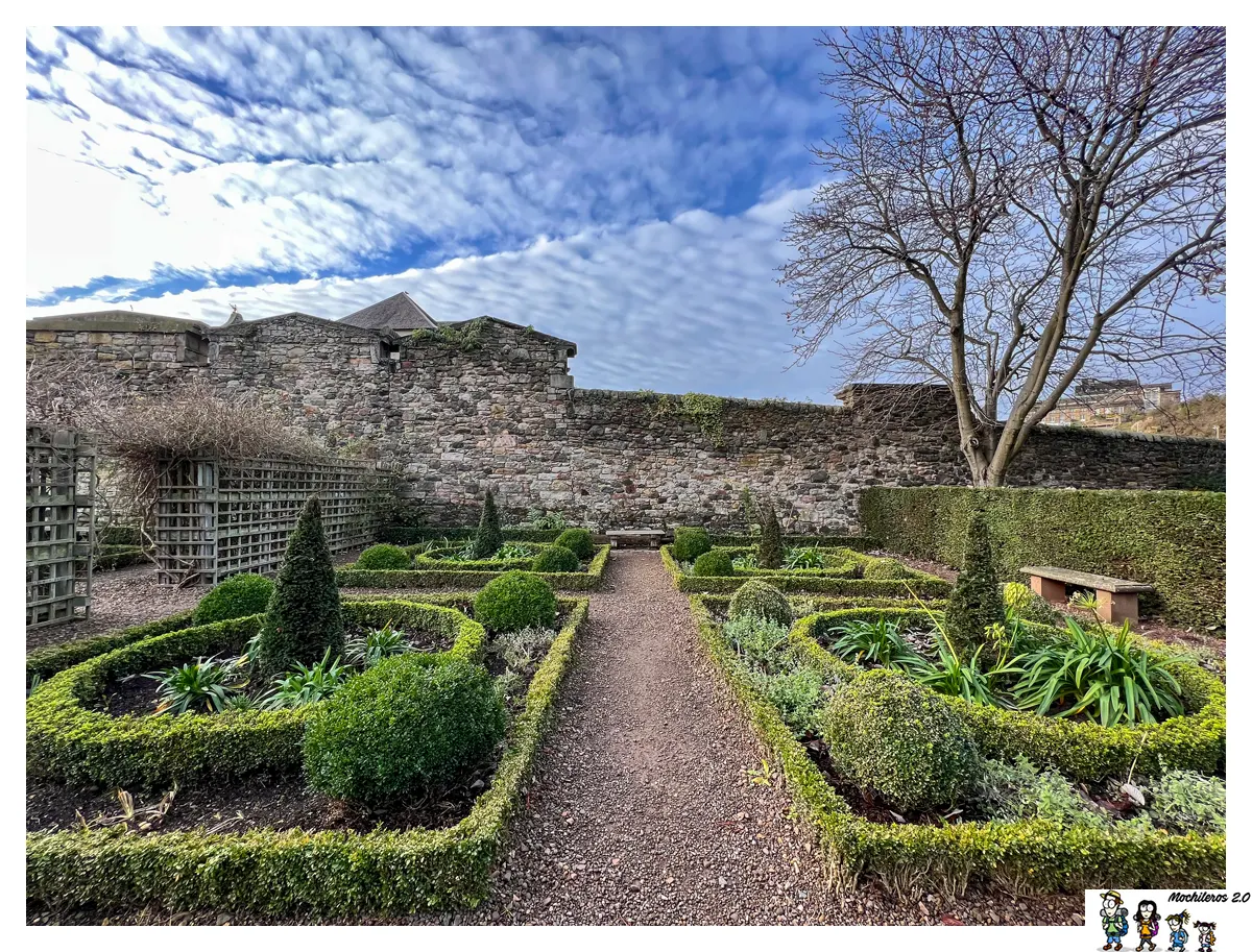 Jardín del Dunbar`s Close, Edimburgo