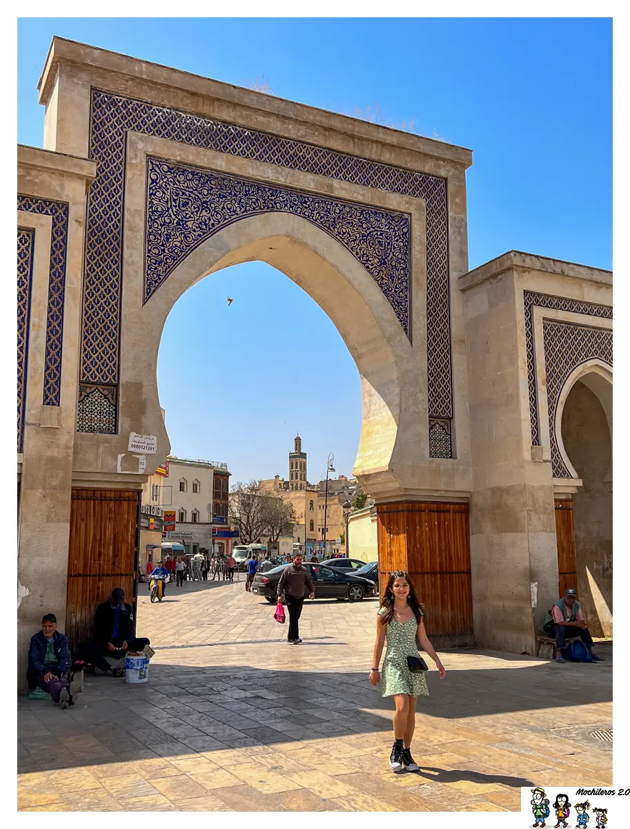 Puerta Bab Rcif, Fez