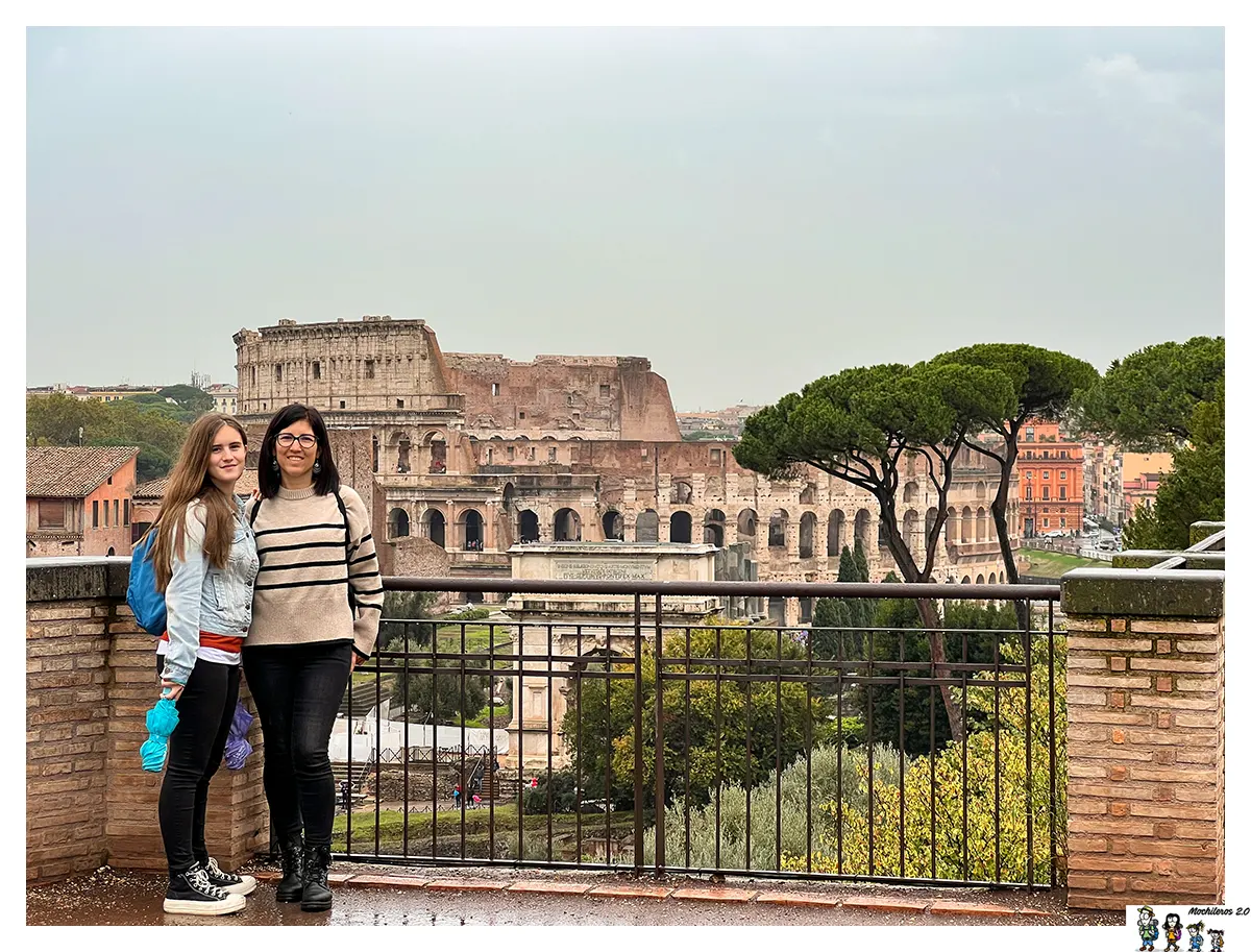 El Coliseo desde el Mirador del Palatino