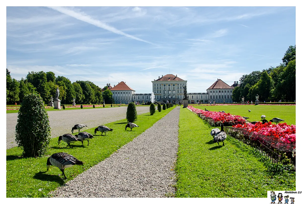 Edificio principal del Palacio de Nymphenburg