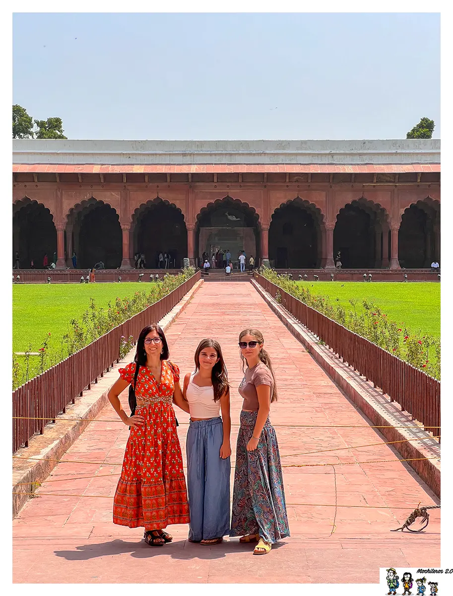 Jardines Red Fort Delhi