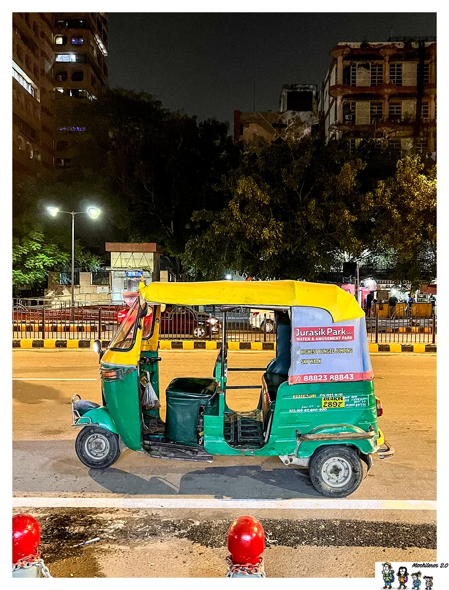 Rickshaw, el medio de transporte más popular en Delhi