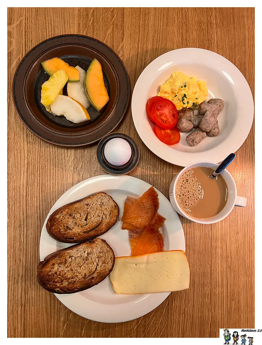 Desayuno nórdico en Helsinki