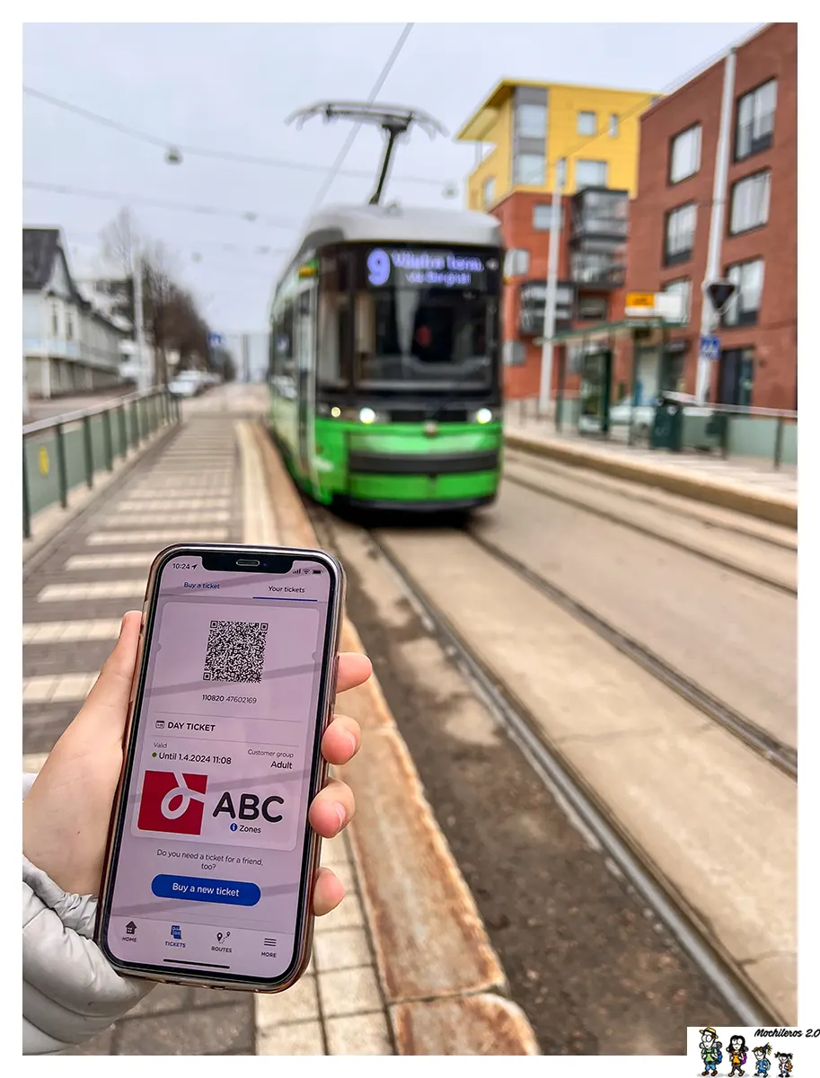 Transporte público Helsinki