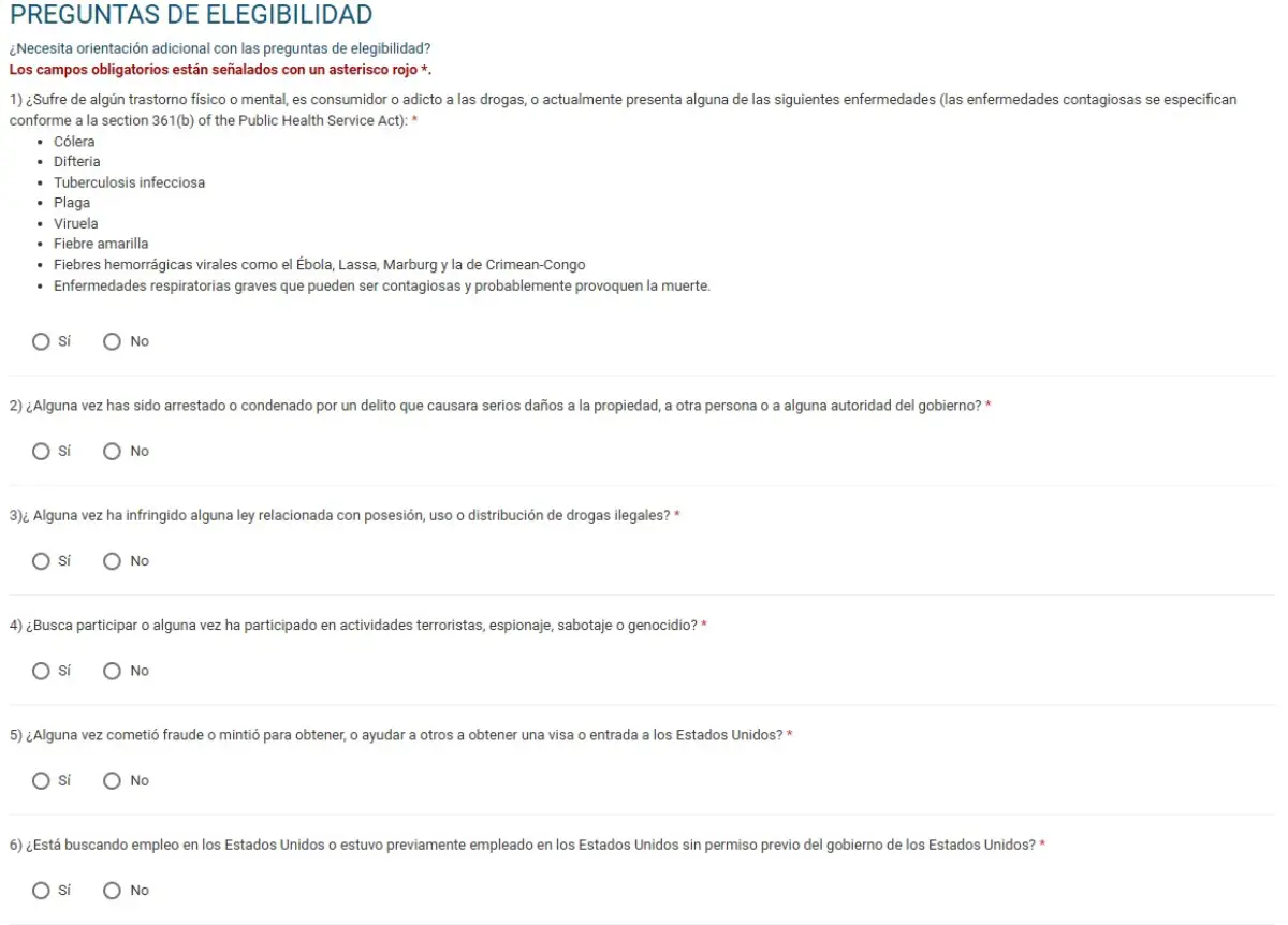 esta estados unidos elegibilidad Elegibilidad ESTA Estados Unidos