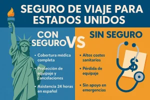 Lee más sobre el artículo Seguro de viaje para Estados Unidos: por qué lo necesitas y cuál elegir