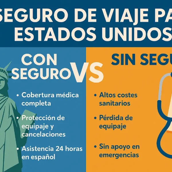 Recomendaciones de Seguro de Viaje para Estados Unidos