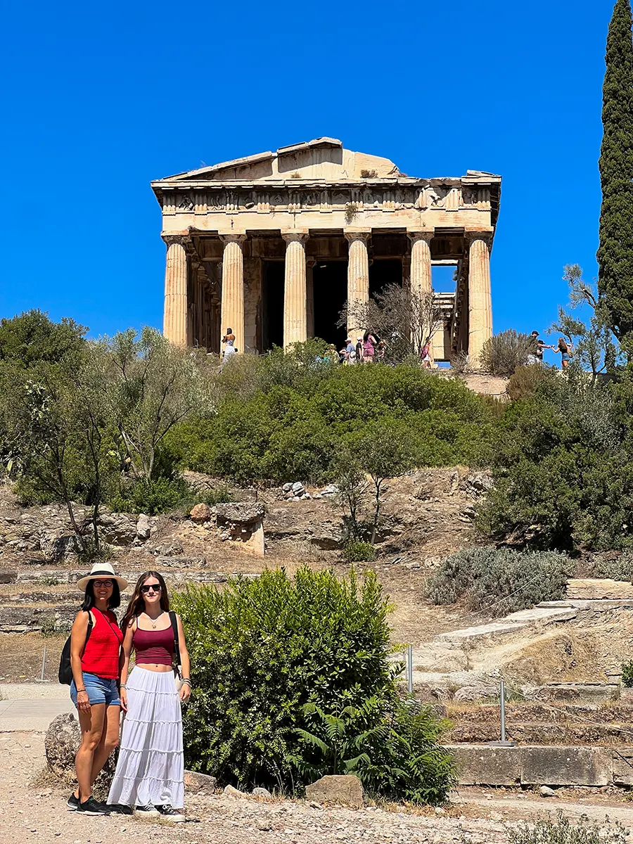 Templo de Hefesto, Ágora antigua de Atenas
