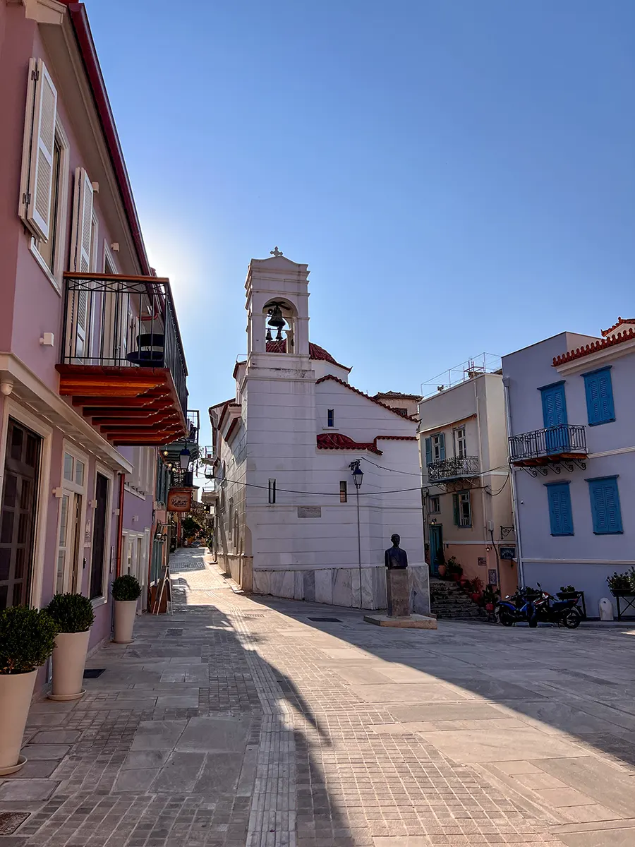 Calles del centro de Nauplia