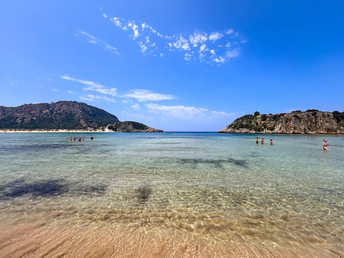 Voidokilia beach
