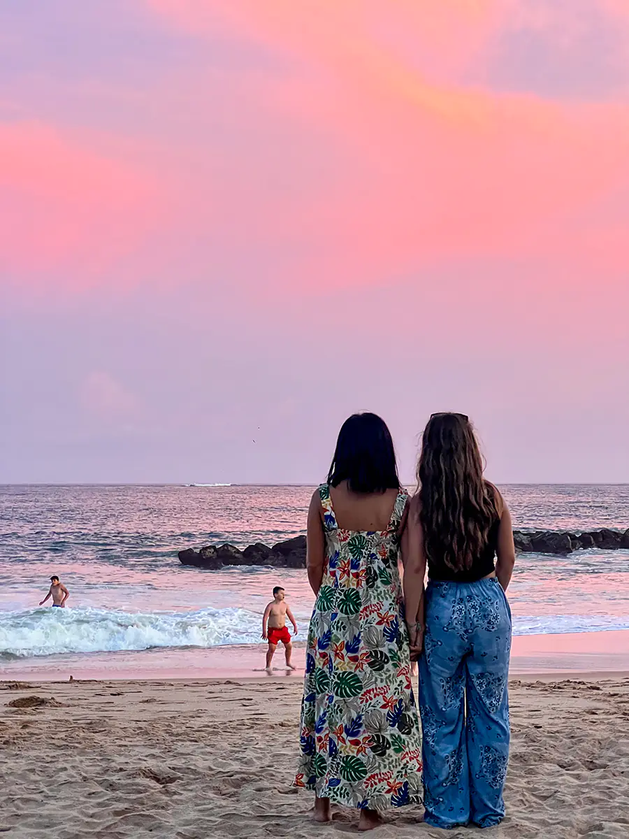 Atardecer en Rekawa Beach, Tangalle