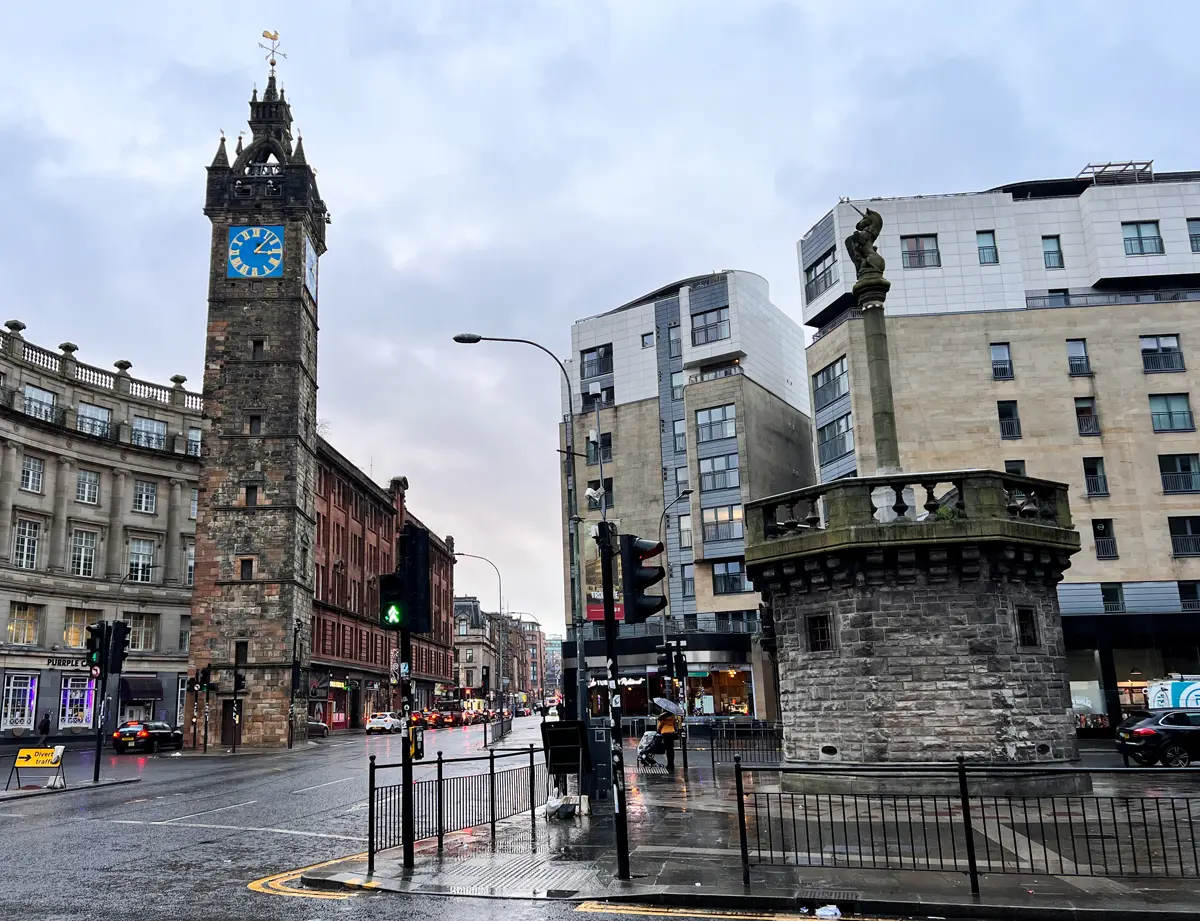 Tolbooth Steeple mercat cross glasgow