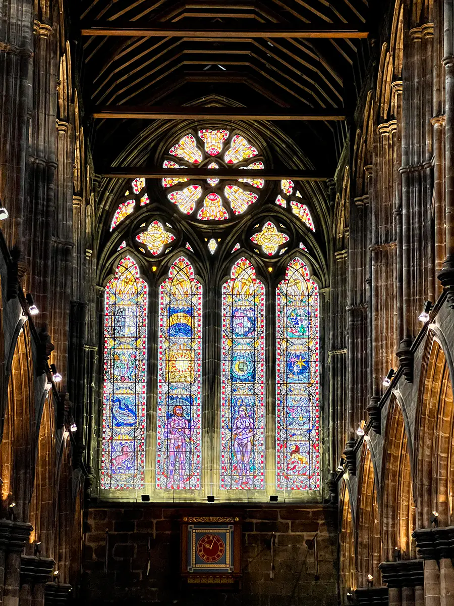 Vidriera Catedral Glasgow